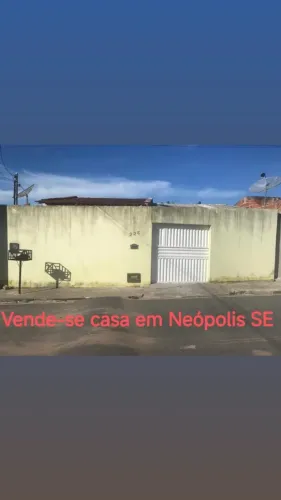 Vendo casa em Neópolis SE ou troco por outra em Penedo AL