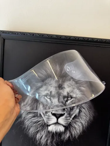 Viseira transparente para capacete Mormaii M1 - Nova