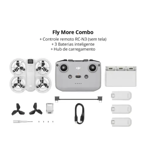 Drone DJI Neo Fly More Combo BR - DJI051