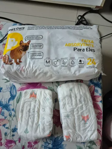 Fraldas pra pets