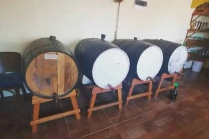 Vende-se barrica de carvalho