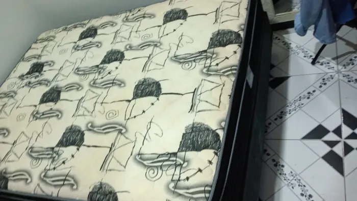 Cama casal semi ortopédica