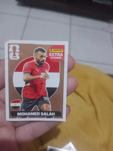 Figurinha bronze Mohamed Salah
