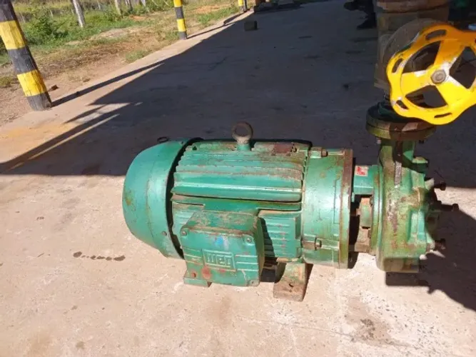 Motobomba Centrífuga WEG Trifásica 50cv - Alta Vazão (Ideal para Irrigação)