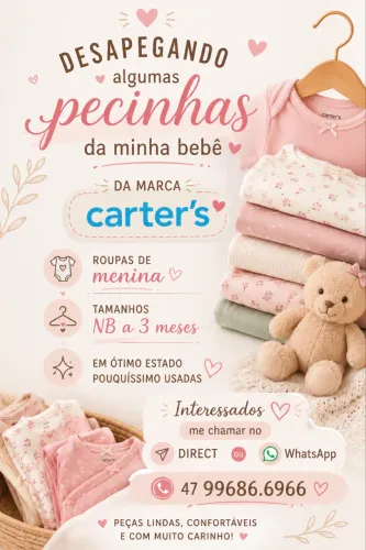 Roupas Carters Menina