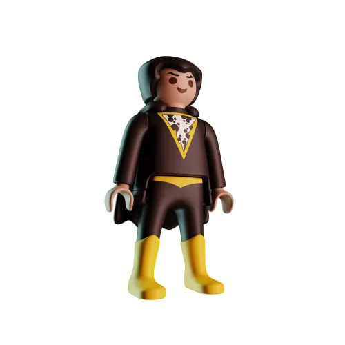 Adão Negro Playmobil DC Comics Kinder Ovo
