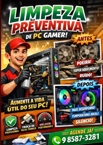 limpesa preventiva de pc e ps4