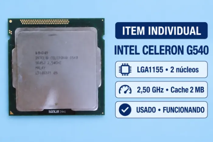 Processador Intel Celeron G540 LGA1155 2,50 GHz