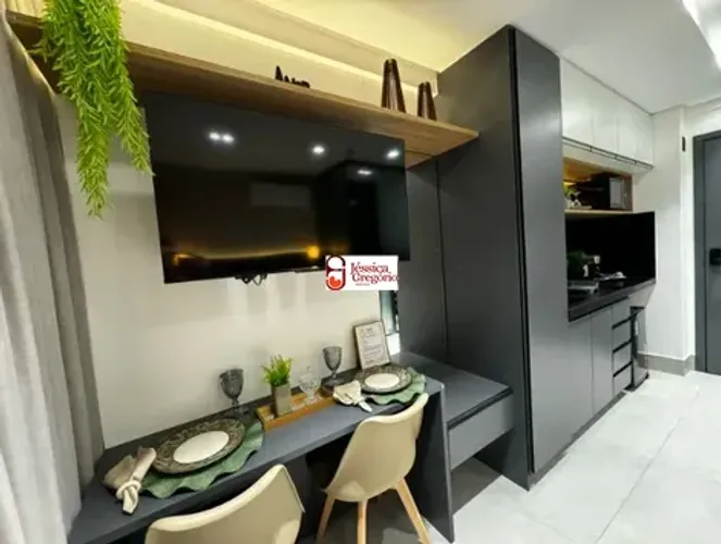 Flat 1 Quarto | Jardim Oceania | Mobiliado