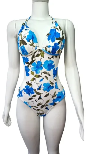 Maiô Azul Florido Engana Mamãe - ORIGINAL WAMP