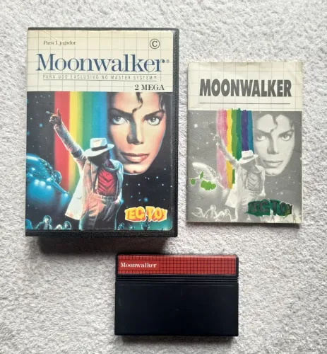 Moonwalker Completa Tectoy Master System