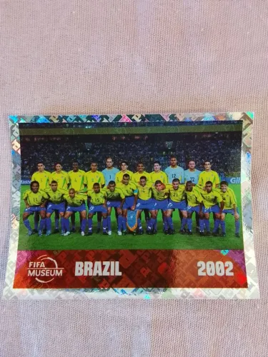 Figurinha Seleção Brasileira Penta Campeã 2002