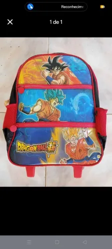 MOCHILA DRAGON BALL