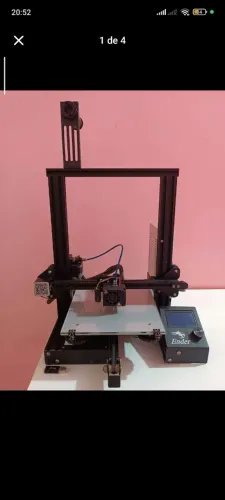 Impressora 3d Creality ender 3 pro, com CR touch já instalado