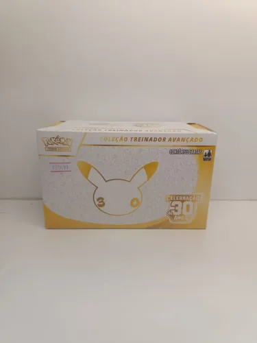 Pokémon treinador 30anos somente retirada 3x sem juros