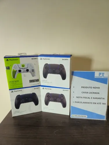 Controle Ps5 Dualsense Original - Nota fiscal e caixa lacrada
