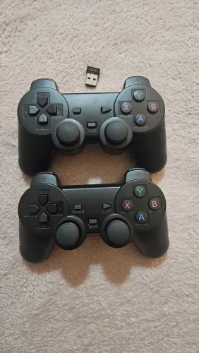 Controles para PC e Game Stick sem uso - modelo PS2