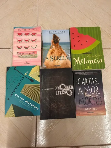 Livros diversos por R$5,00