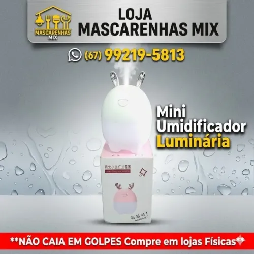 MINI UMIDIFICADOR LUMINÁRIA Cod: 0206