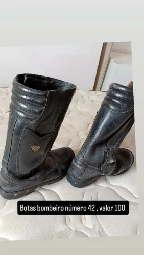 Botas bombeiro