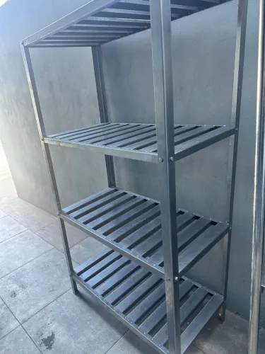 Estante de inox 1 metro