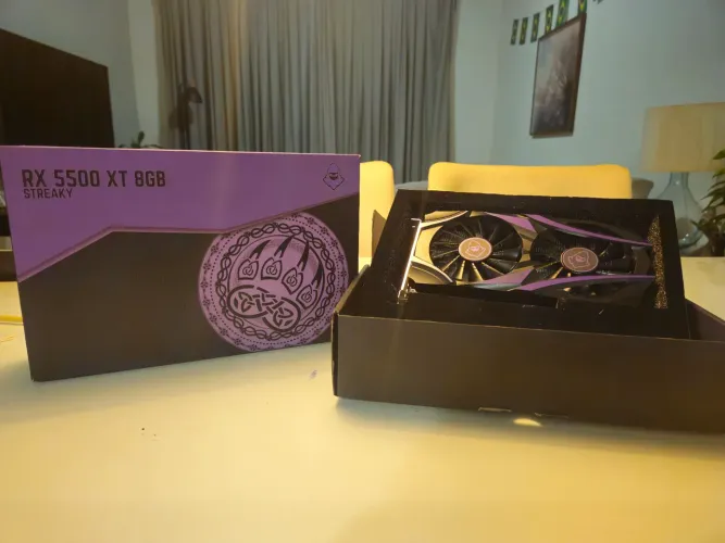 Placa de video rx 5500 xt