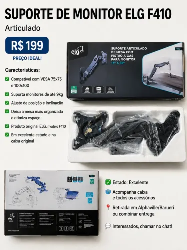 Suporte de Monitor ELG F410