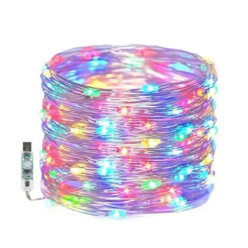 Fita LED RGB 10 Metros USB | Controle por App | Luz Colorida para Quarto Gamer Sala Festa