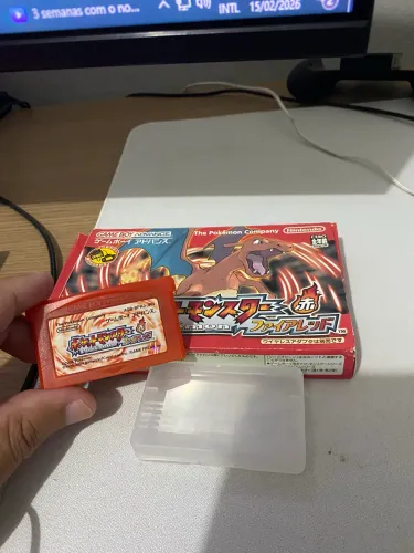 Pokémon Fire Red Japonês (original)