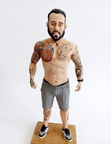 Caricaturas humanizadas em biscuit - personalizadas 