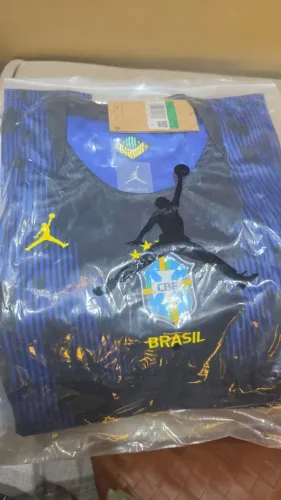 CAMISA FEMININA BRASIL AZUL COPA 2026
