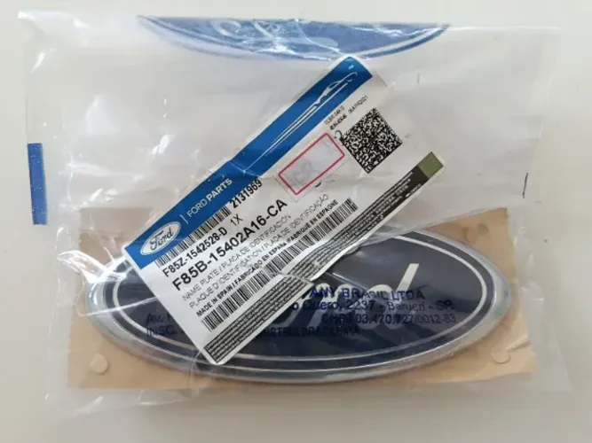 EMBLEMA FORD TAMPA TRASEIRA 