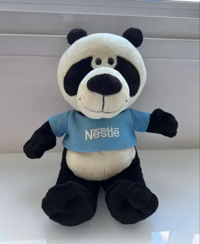 Pelúcia Panda Nestlé para coleção
