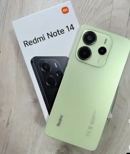 Celular Xiaomi Note 14 256GB 8GB Verde -- Novo com Garantia Loja Física Confiança Total