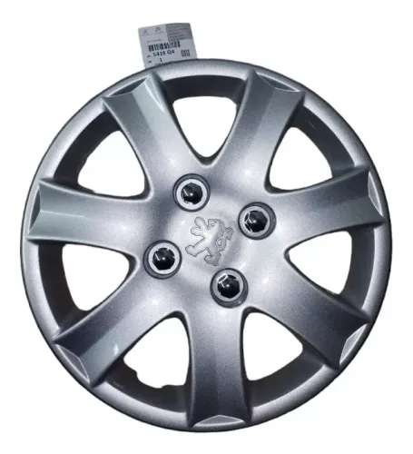 4 CALOTAS ORIGINAIS PEUGEOT 207 ARO 14 ? NOVAS E LACRADAS
