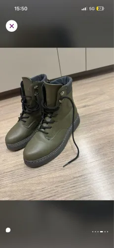 Coturno verde militar n°36