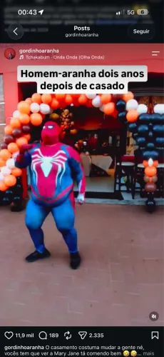 HOMEM ARANHA NO SEU EVENTO