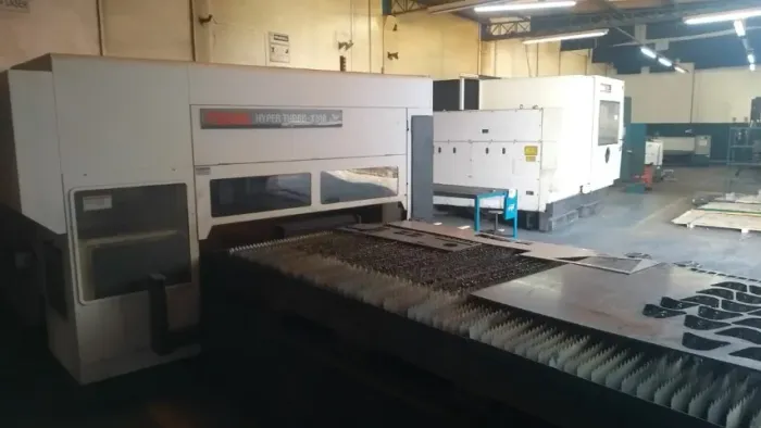 HYPER TURBO 510 - SPEED LASER MACHINE / MAZAK  DIMENSIONAL DA MESA DA M