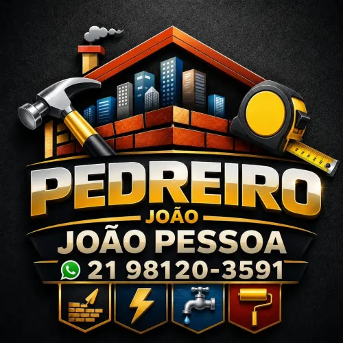 Pedreiro Profissional em João Pessoa - Reforma, Acabamento e Construção