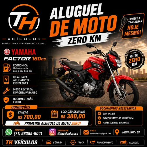 ALUGUEL DE MOTO
