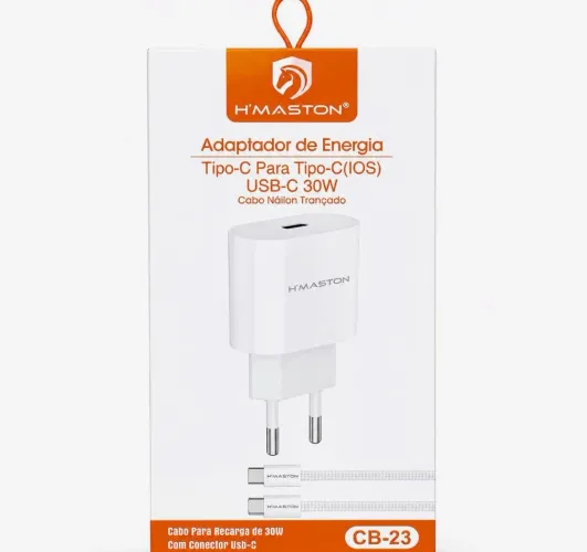 Carregador Usb-c 30w Hmaston