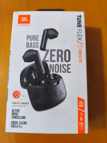 Fone JBL Tune Flex Preto