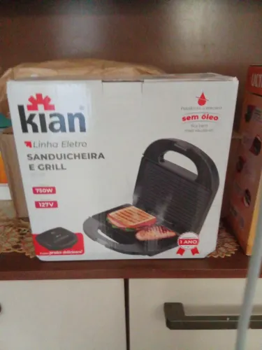 Sanduicheira e grill
