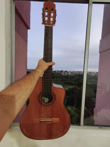 Violão Gianini elétrico 26 anos uma verdadeira raridade