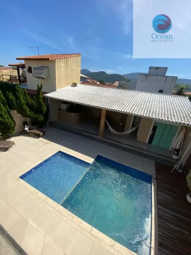 Ocean Vende: Maricá, Condomínio Elisa Lake & Beach , Casa 4 quartos(1suíte), área gourmet,