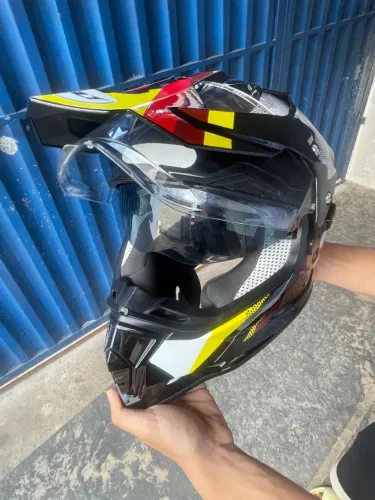 Capacete Helt Cross Vision Glass Drakar Original (Negociável)