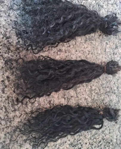 Vendo cabelo humano cacheado