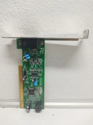 Placa Modem Fax Motorola SM56 PCI Data-Only (sem áudio) Não Funciona Testada Modem Doctor