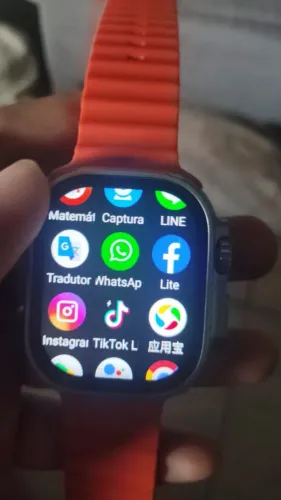 Relógio smartwatch com camera