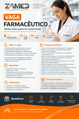 FARMACÊUTICO - BH